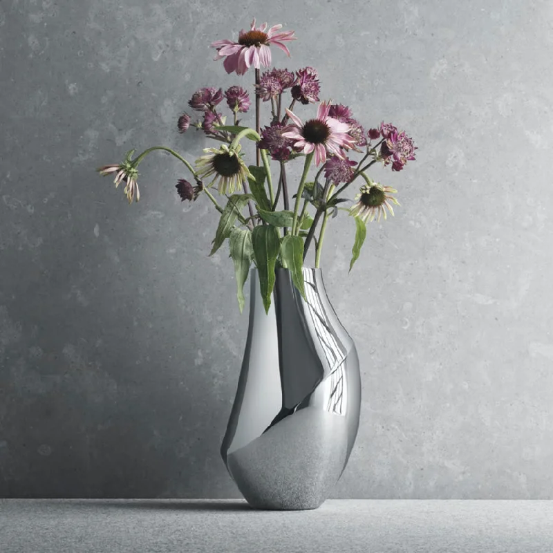 Georg Jensen | Flora Vase Stainless Steel