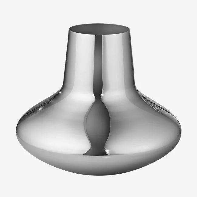 Georg Jensen | Koppel Medium Vase in Polished Stainless Steel