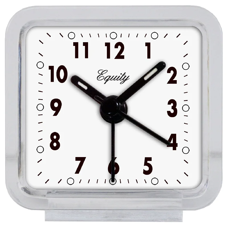 21038 Clear Quartz Alarm Clock