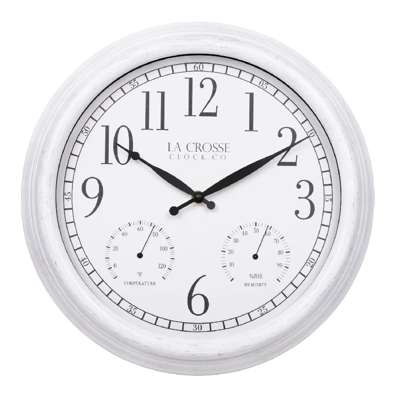 404-3015CC 15-inch Indoor/Outdoor Payton Wall Clock