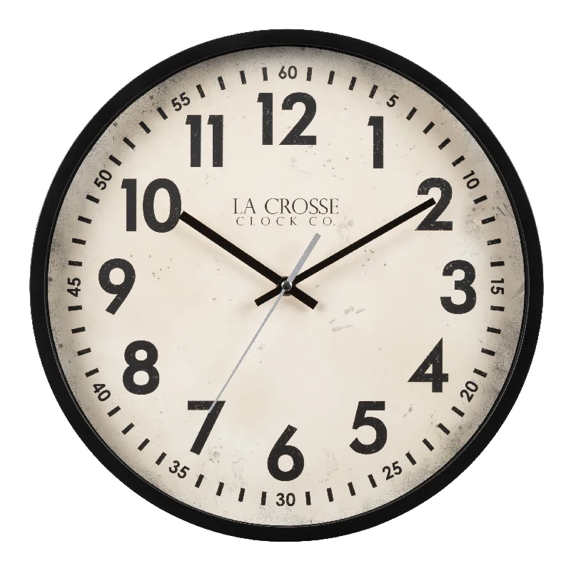 404-3036B 14-inch Ellis Wall Clock