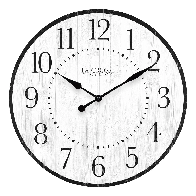 404-3041B 15.75-inch Layton Wall Clock