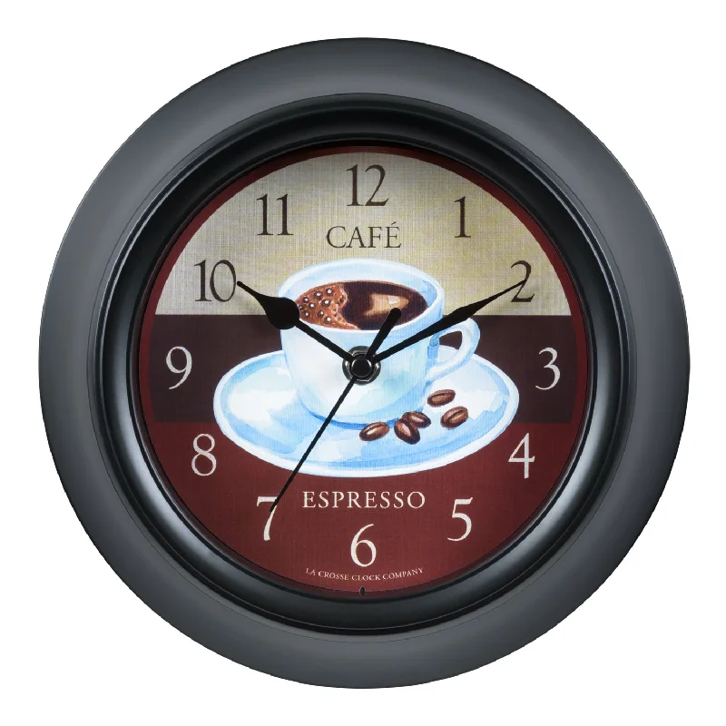 404-3623C 9-inch Cafe Wall Clock