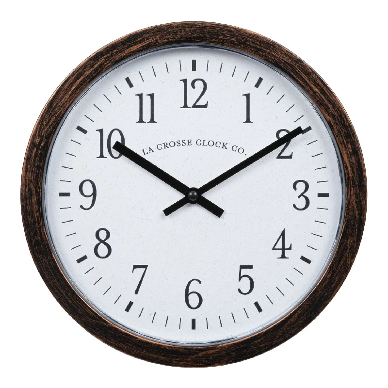 404-3825HC 9.8-inch Hidden Compartment Wall Clock