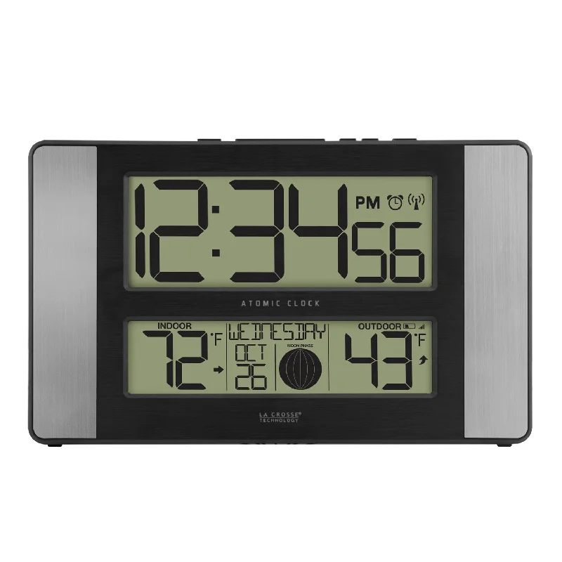 513-1417ALV5 Atomic Digital Wall Clock