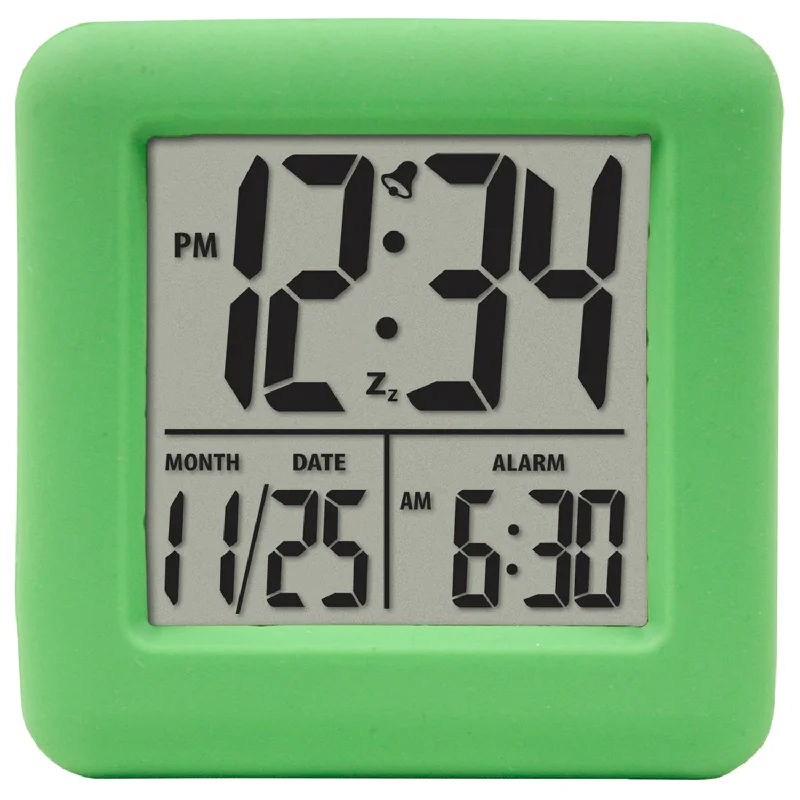 70911 Soft Cube LCD Alarm Clock