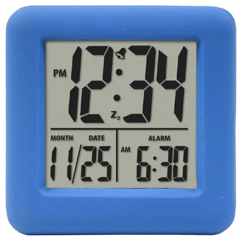 70913 Soft Cube LCD Alarm Clock