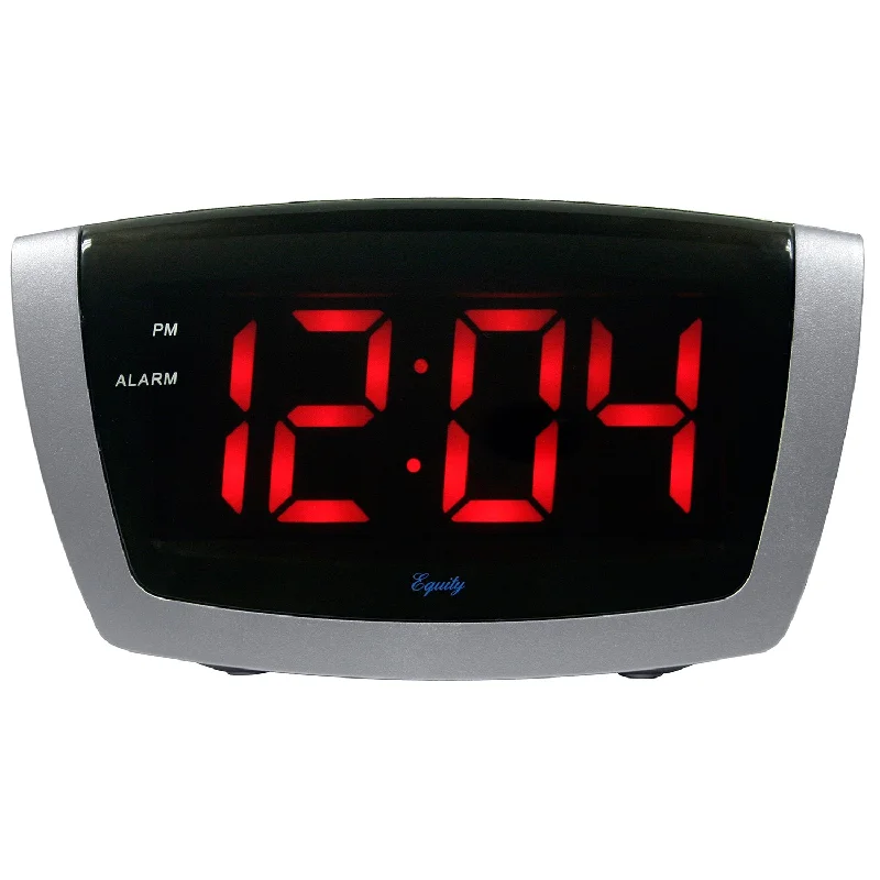 75906 Large Red LED Alarm Clock