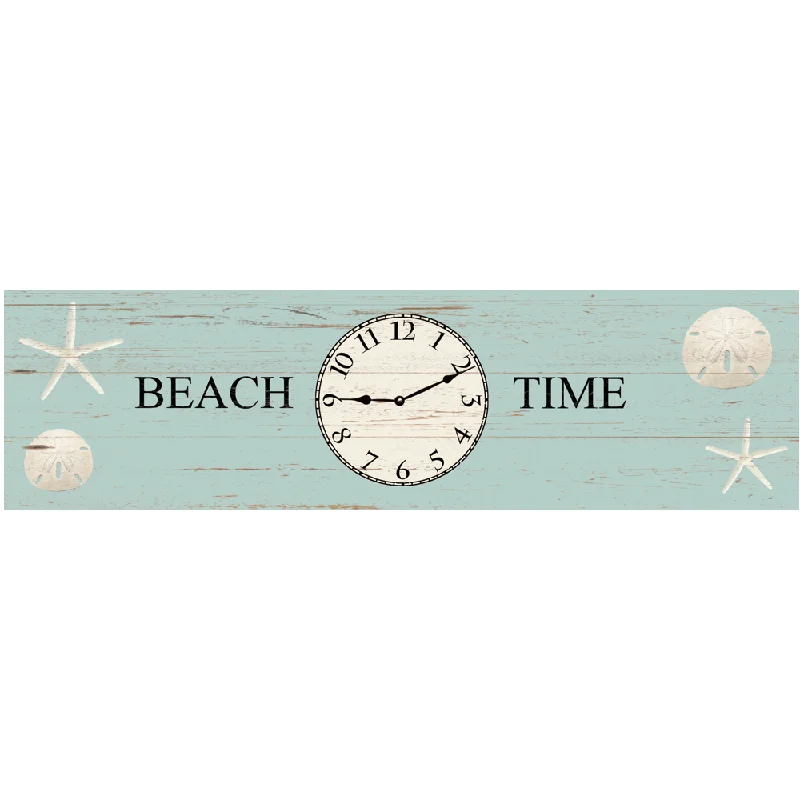 Beach Clock- Beach Time Wall Clock