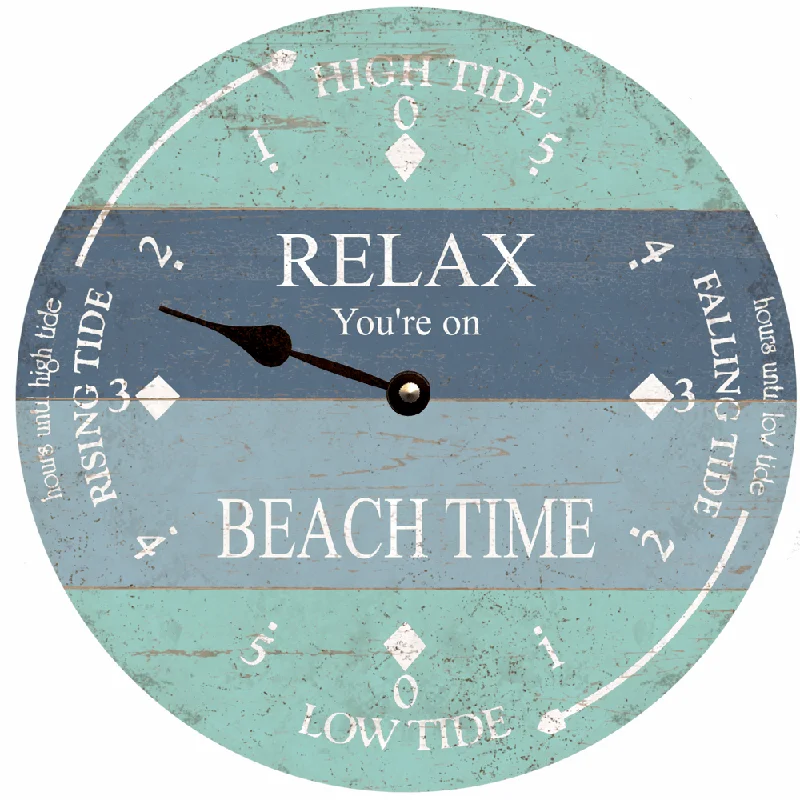 Beach Tide Clock - Personalized Tide Clock