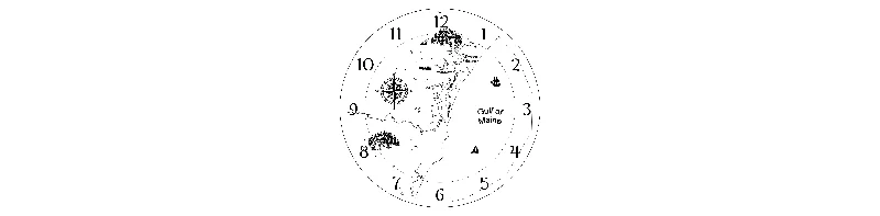 Moody Beach - Wells Time or Tide Clocks