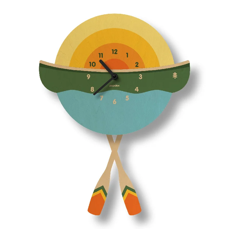 canoe - pendulum clock