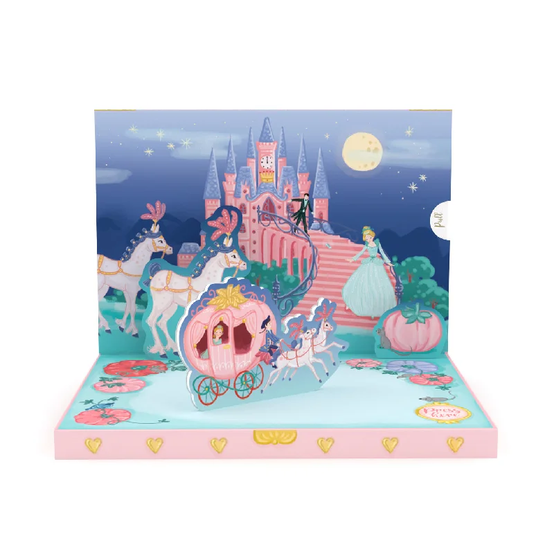 Cinderella's Dream Music Box Card Novelty Dancing Musical Greeting Card