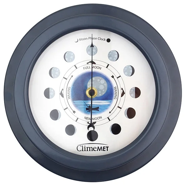 ClimeMET CM4610 Night Fishing Moon Phase Clock