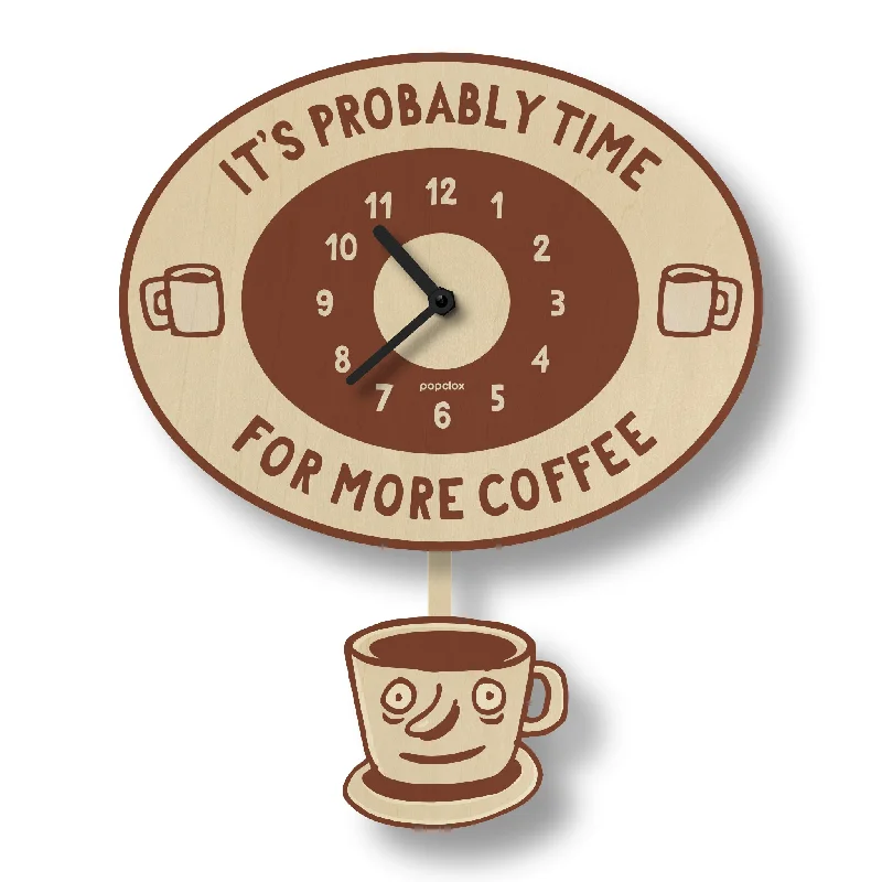 coffee time - pendulum clock