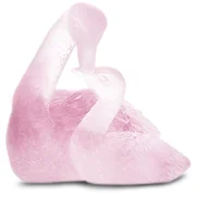 Daum - Crystal Swan Couple in Pink