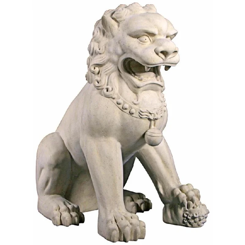 Design Toscano Chinese Lion Female Foo Dog Statue