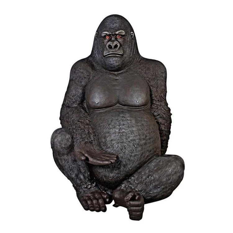 Design Toscano Giant Male Silverback Gorilla Statue