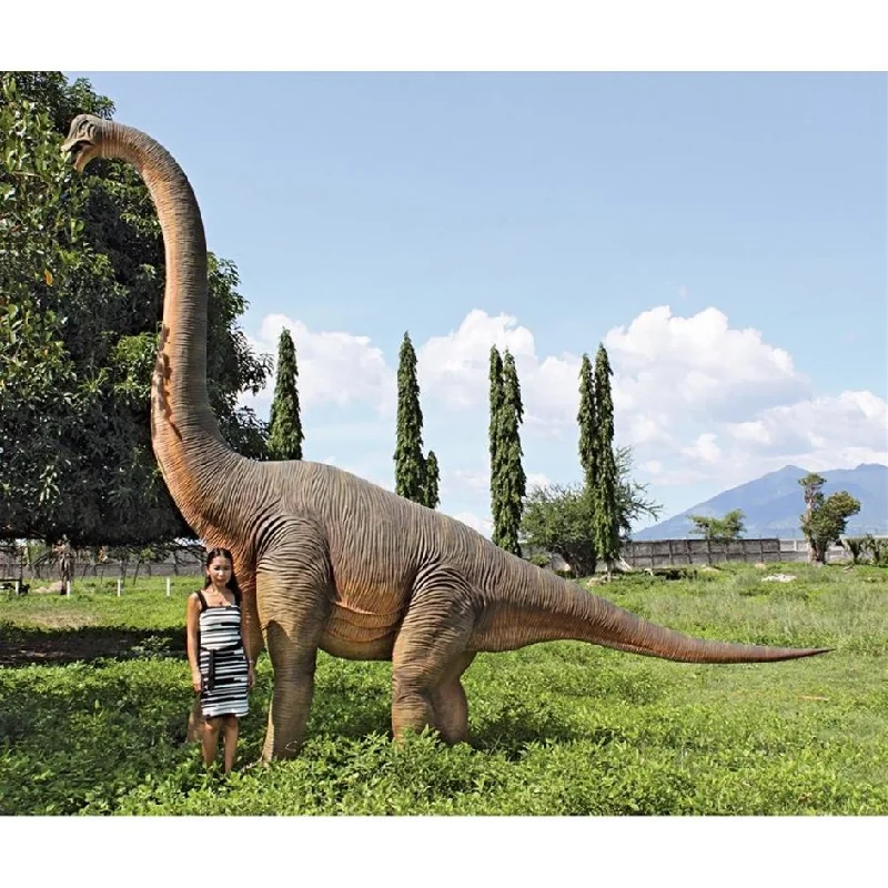 Design Toscano Jurassic-Sized Brachiosaurus Dinosaur Statue