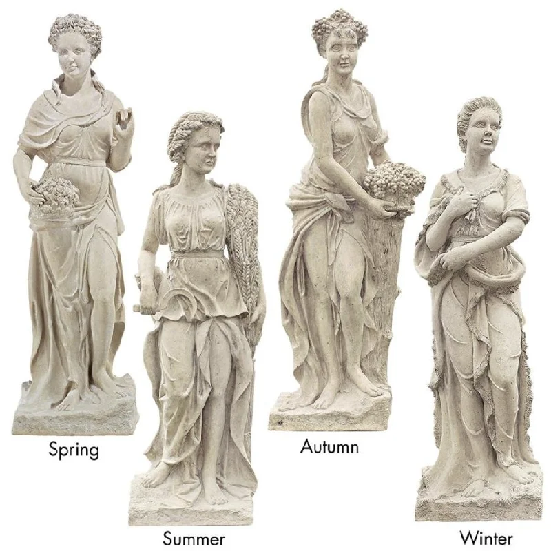 Design Toscano The Four Goddesses of the Seasons Statue: All Four Season Statues