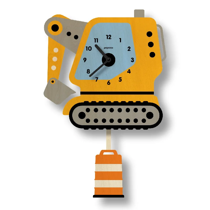 excavator - pendulum clock