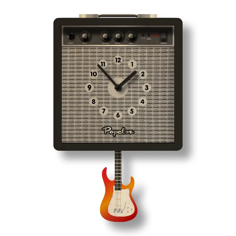 guitar amp - pendulum clock