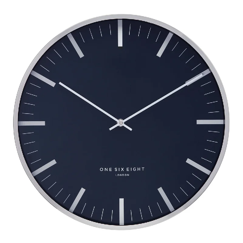 JAZ 40cm Petrol Blue  Silent Wall Clock