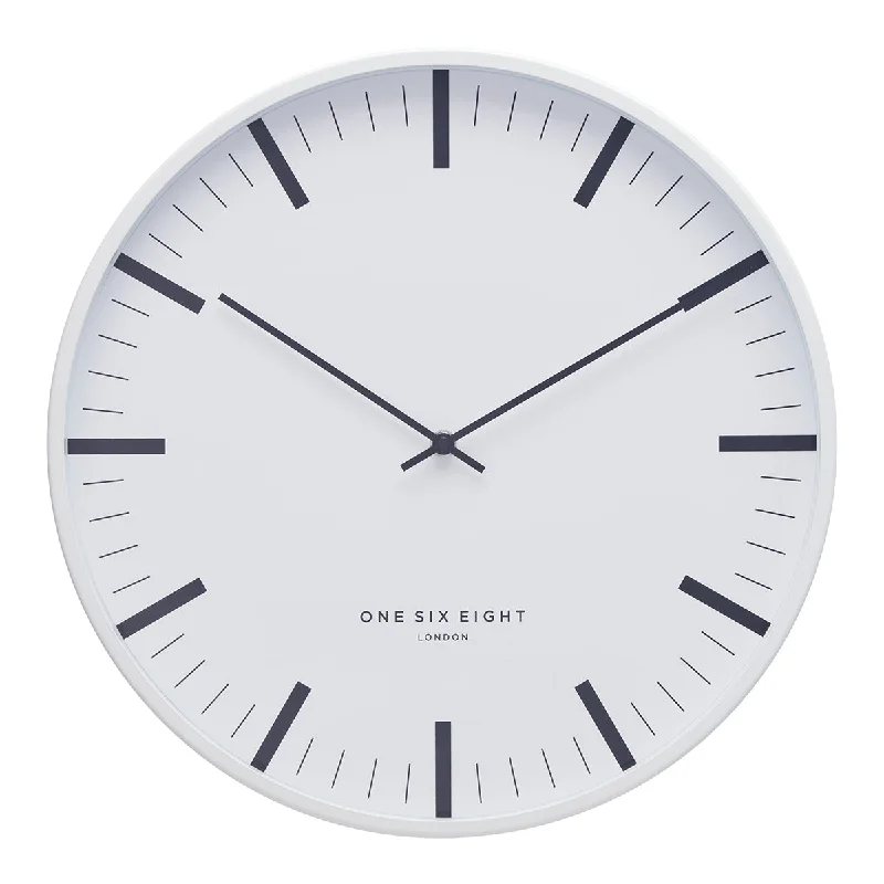 JAZ 40cm White Silent Wall Clock