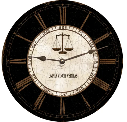 Law Clock- Lawyer Clock