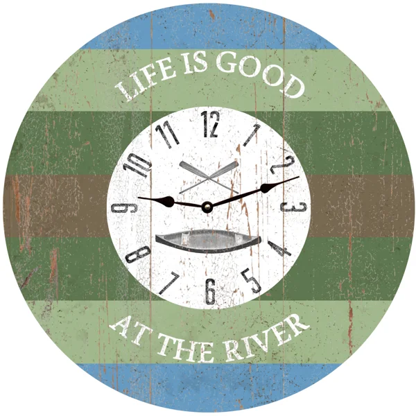 Life is Good at the River Clock