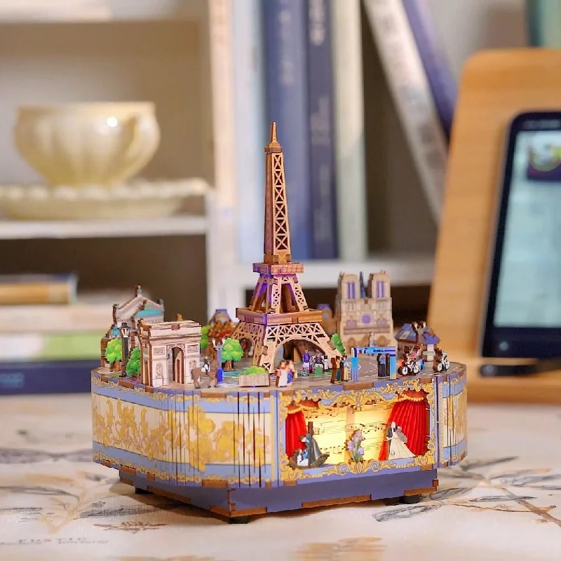 Romantic Paris DIY Music Box