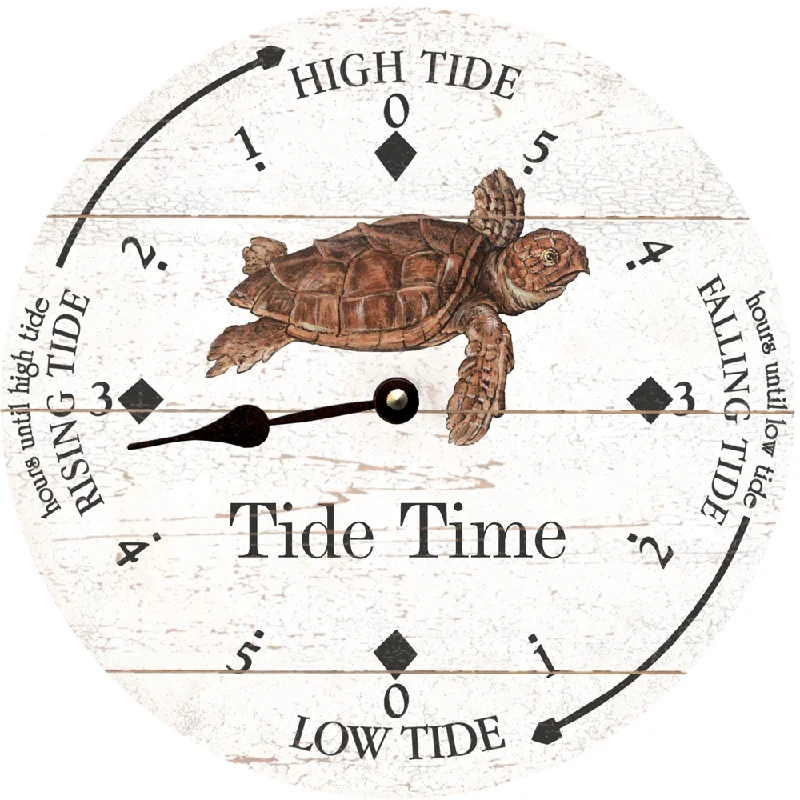 Personalized Sea Turtle Tide Clock