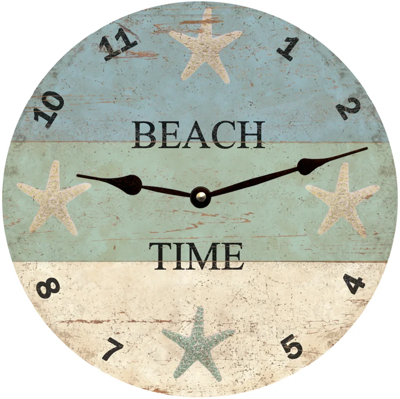 Starfish Beach Time Clock