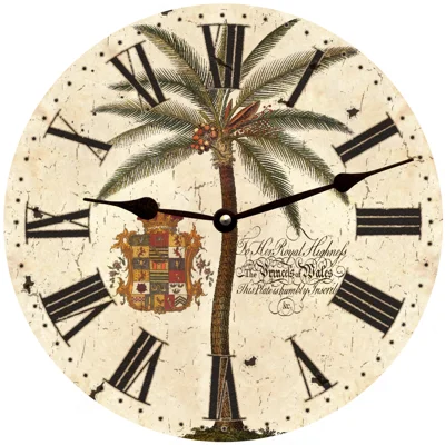 Palm Tree Clock