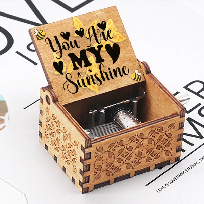 Sunshine Bee Music Box