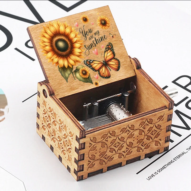 Sunshine Flower Music Box