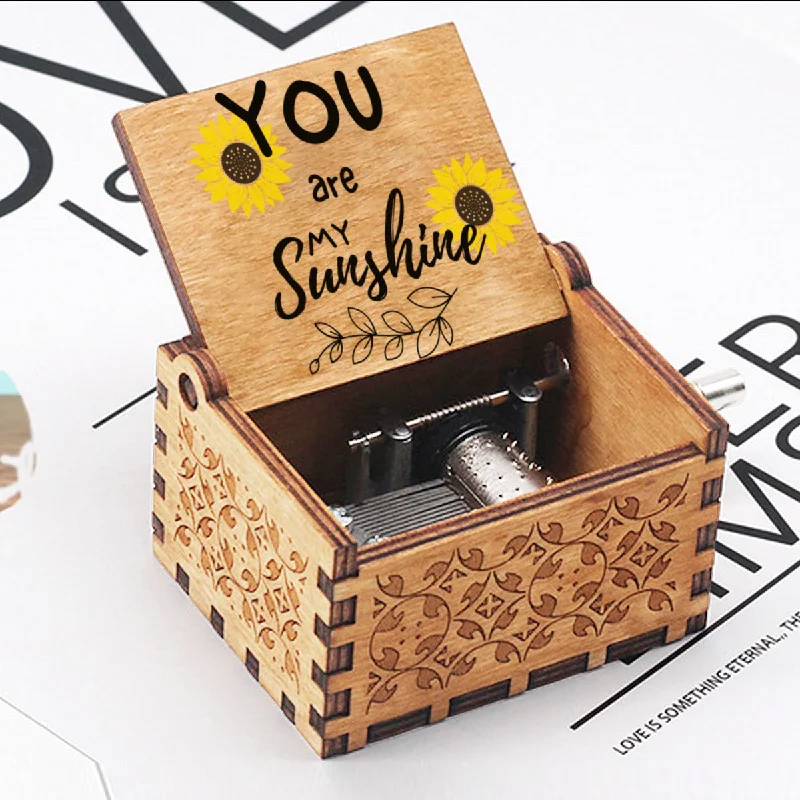 Sunshine Music Box sunflowers