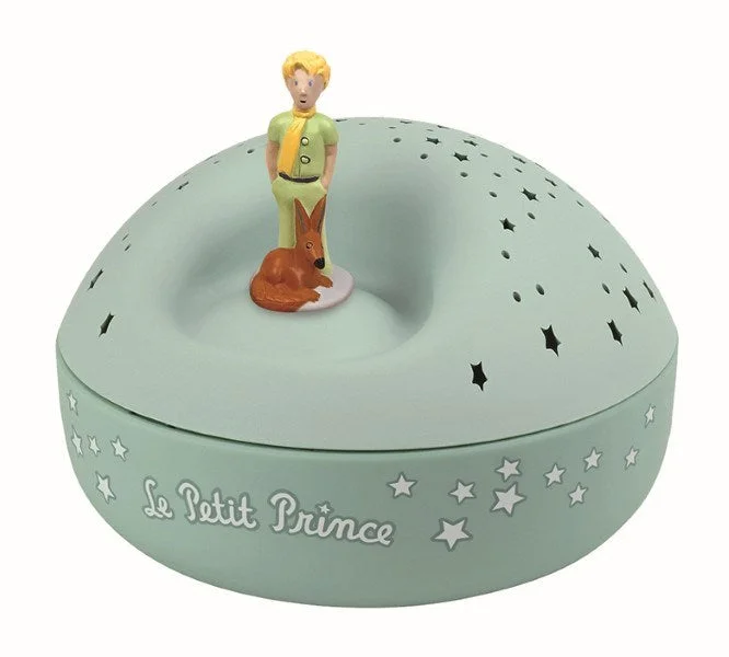 Trousselier Night Light Star Projector with Music- Little Prince