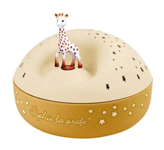 Trousselier Night Light Star Projector with Music- Sophie the Giraffe