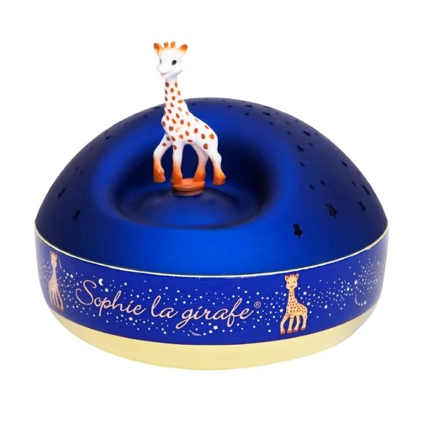 Trousselier Night Light Star Projector with Music- Sophie the Giraffe