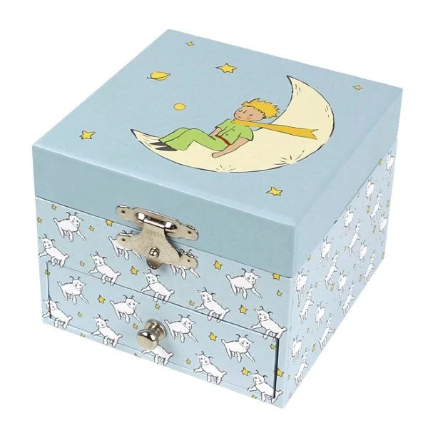 Trousselier Photoluminescent Music Box Little Prince with sheep - Glow in dark