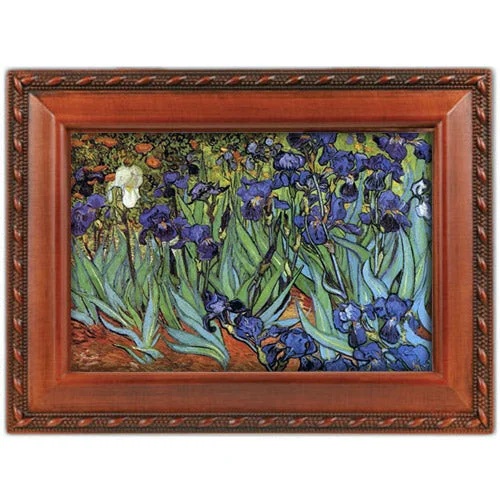 Van Gogh Irises Music Box