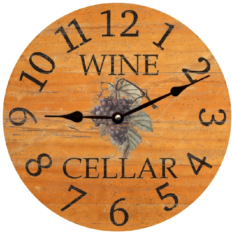 Wine Drinking Clock- Wine Clock