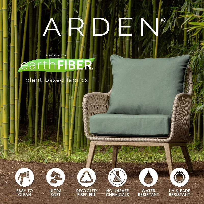 Arden Selections earthFIBER Outdoor Tufted Chaise Cushion, 22 x 76