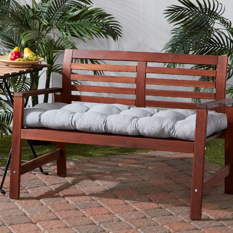 Outdoor 18-inch x 51-inch Polyester Bench Cushion (Cushion Only)