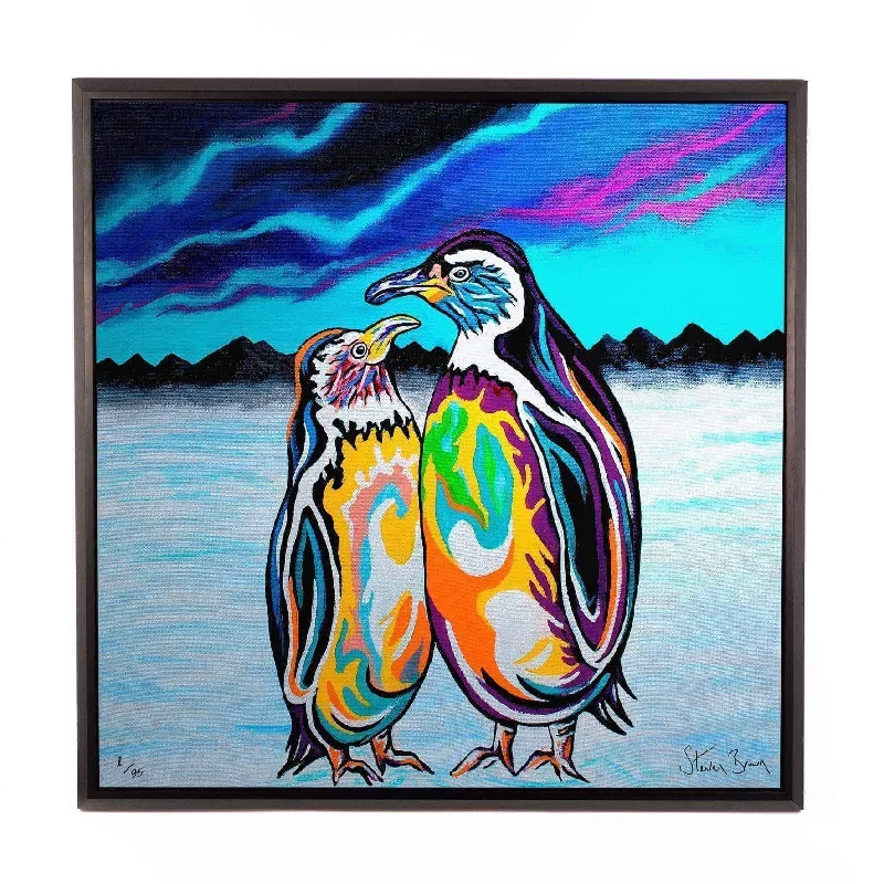 Alec & Annie McZoo - Framed Limited Edition Aluminium Wall Art