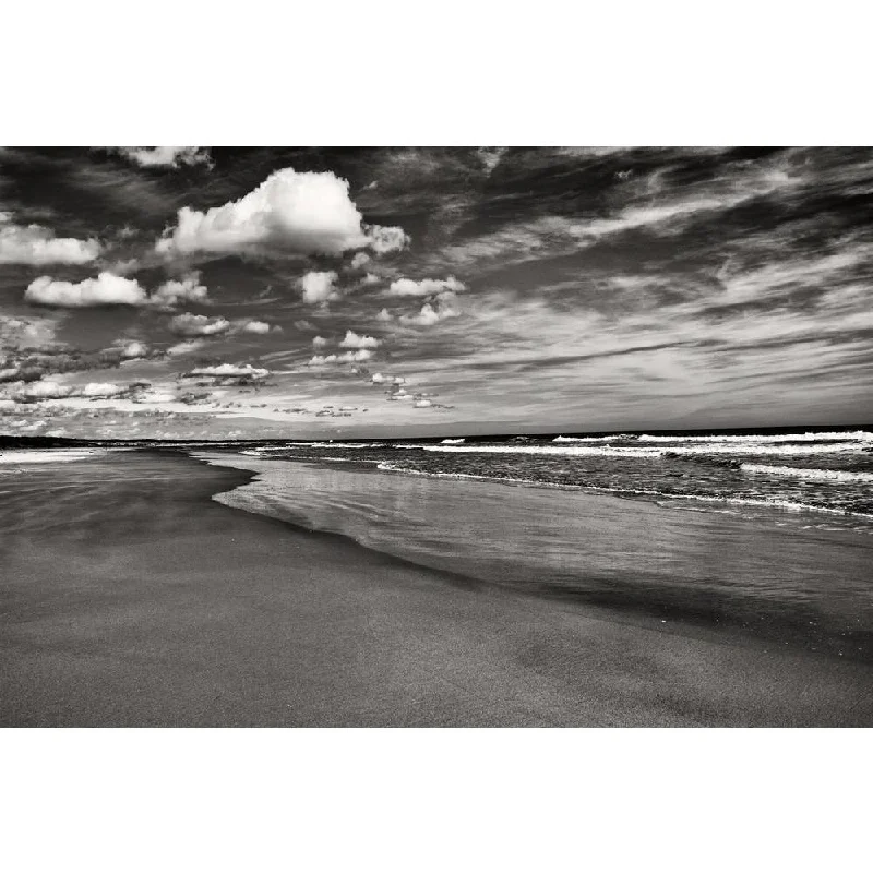 ArtzFolio Sea, Air, Land Monochrome Contrast Unframed Premium Canvas Painting