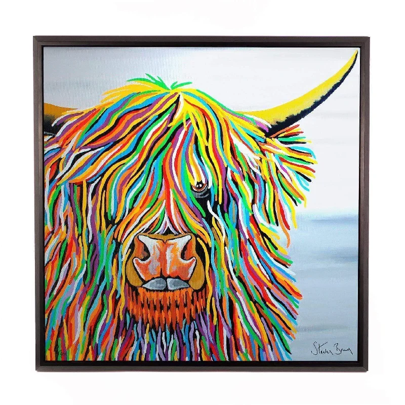 Big Malky McCoo - Framed Limited Edition Aluminium Wall Art