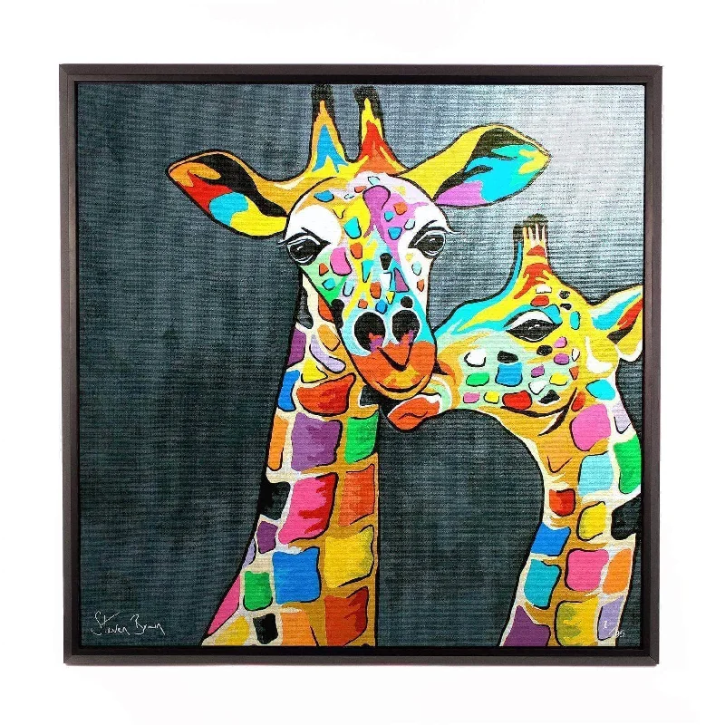 Francie & Josie McZoo - Framed Limited Edition Aluminium Wall Art