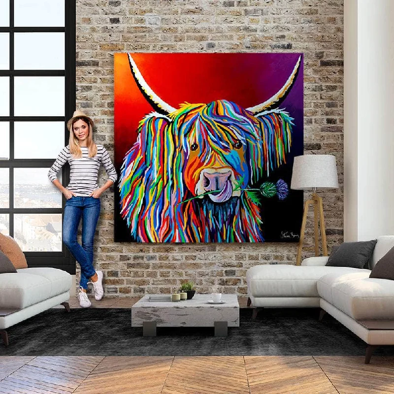 Lizzie McCoo - Extra Large Canvas Print